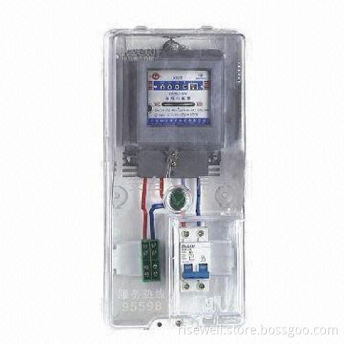 Transparent Meter Cabinet/Box, Easy-to-install and Solid Casing Structure